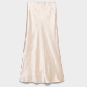 Aritzia Cream Maxi Skirt